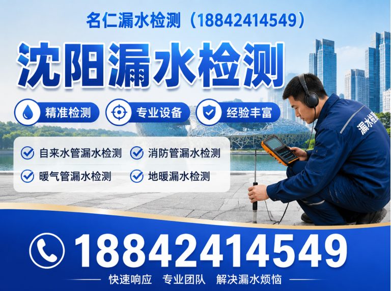 沈北新区地下漏水检测展示图